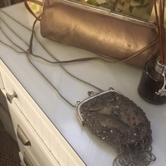 Lot of 3 Women’s Metallic Vintage bags - Picture 8 of 8